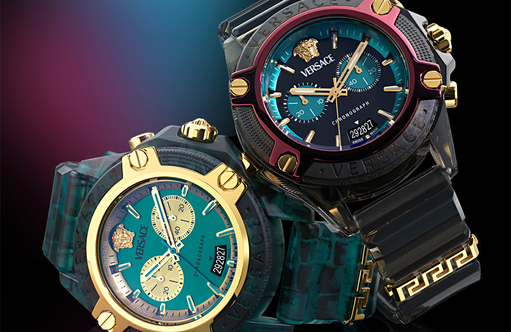 廃盤 VERSACE ヴェルサーチェ グリーン系べっこう柄 希少カラーフレーム 世界限定500本】『VERSACE（ヴェルサーチェ）』は、ブランド初となる