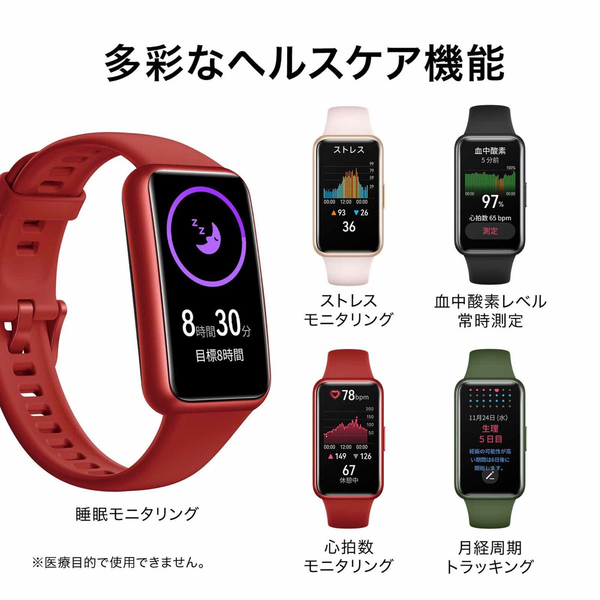 HUAWEI  Band ファーウェイ バンド 7  / LEA-B19-BK