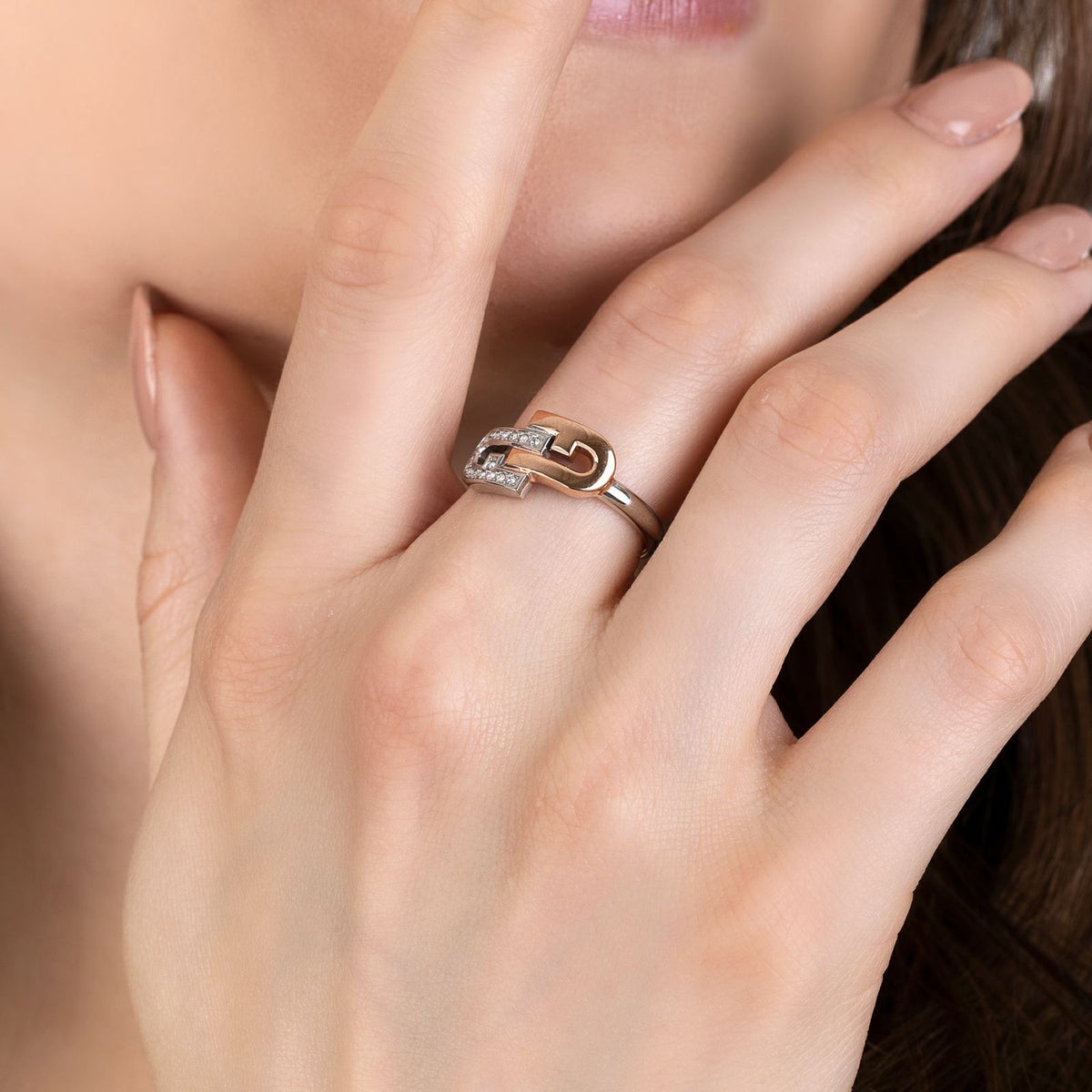 FURLA  ARCH DOUBLE RING フルラ フルラアーチダブルリング / FJ0137RT6