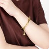 FURLA  FURLA CHAINED LOGO BRACELET フルラ フルラチェーンロゴブレスレット / FJ0910BTU