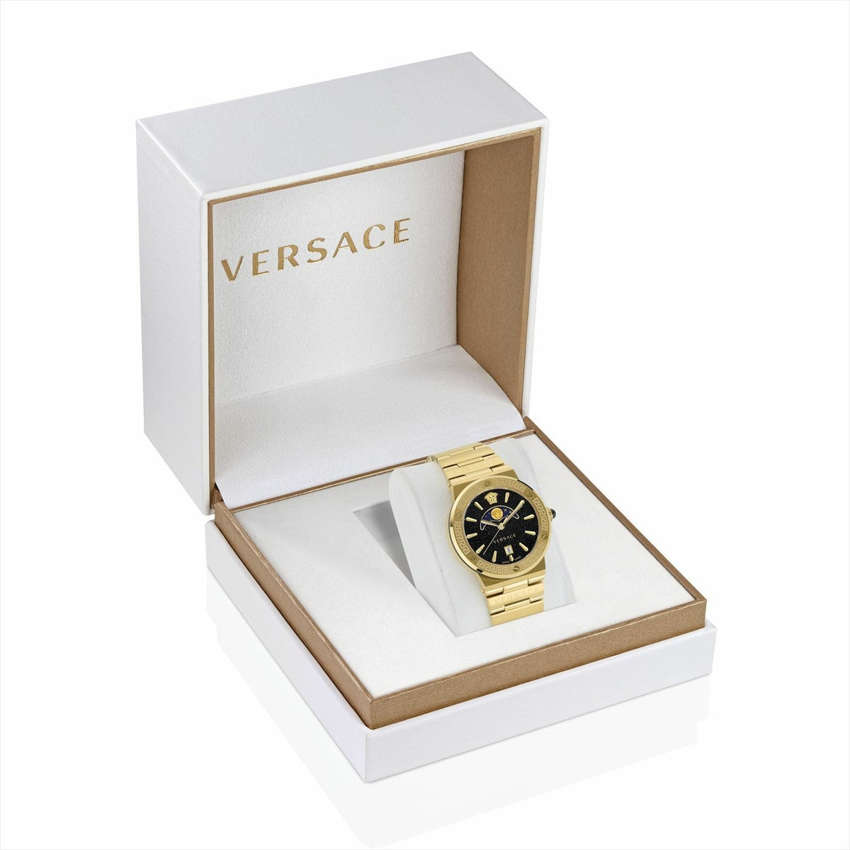 Versace  GRECA LOGO MOONPHASE ヴェルサーチェ グレカ ロゴ ムーンフェーズ  / VE7G00323