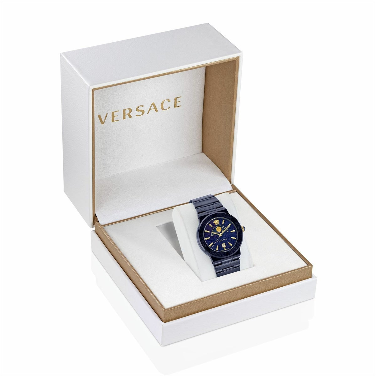 Versace  GRECA LOGO MOONPHASE ヴェルサーチェ グレカ ロゴ ムーンフェーズ  / VE7G00423