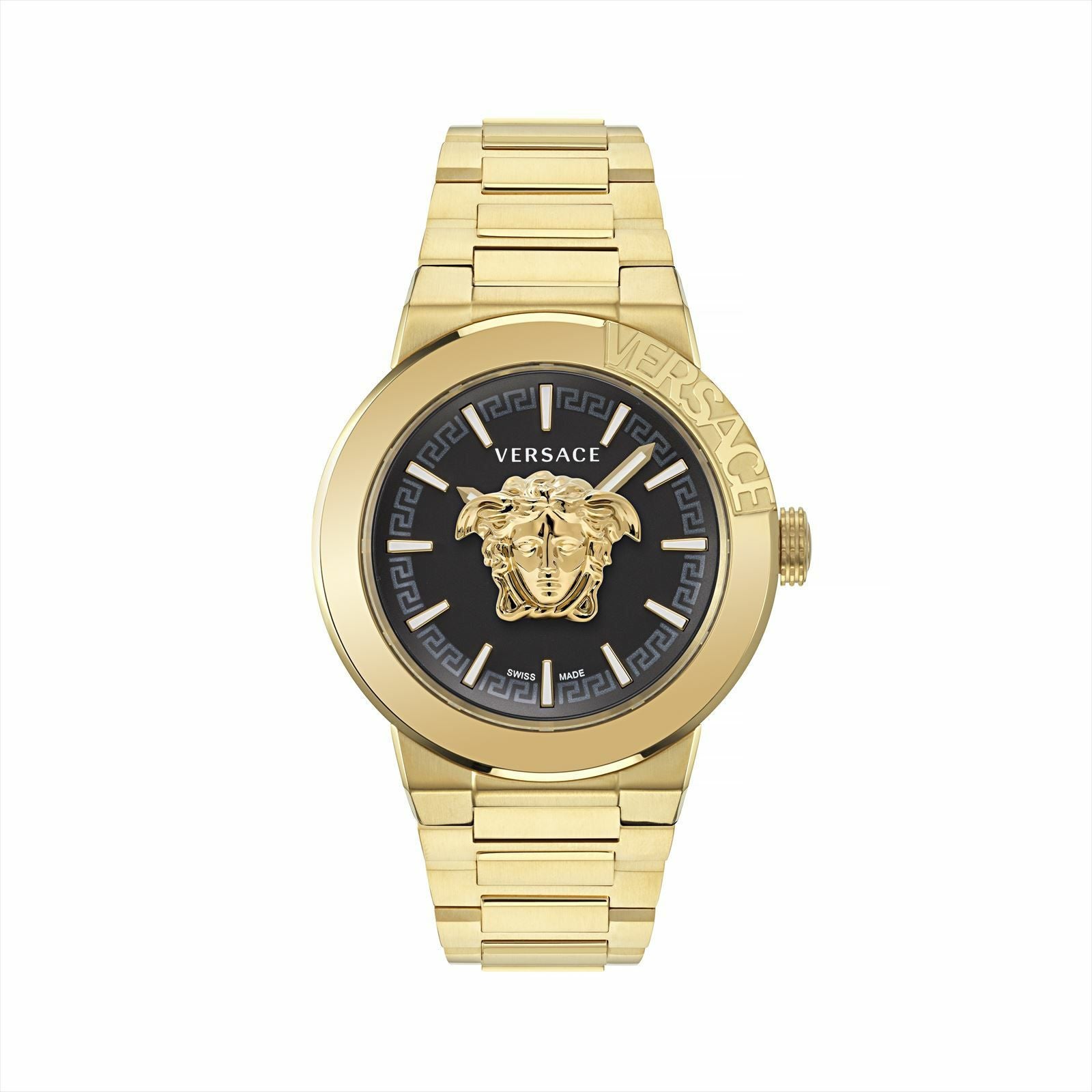 【新品タグ付き✨️VERSACE】 イタリア製 ヴェルサーチ メドゥーサ ベスト ヴェルサーチェ メドゥーサ インフィニット ジェント / VE7E00623