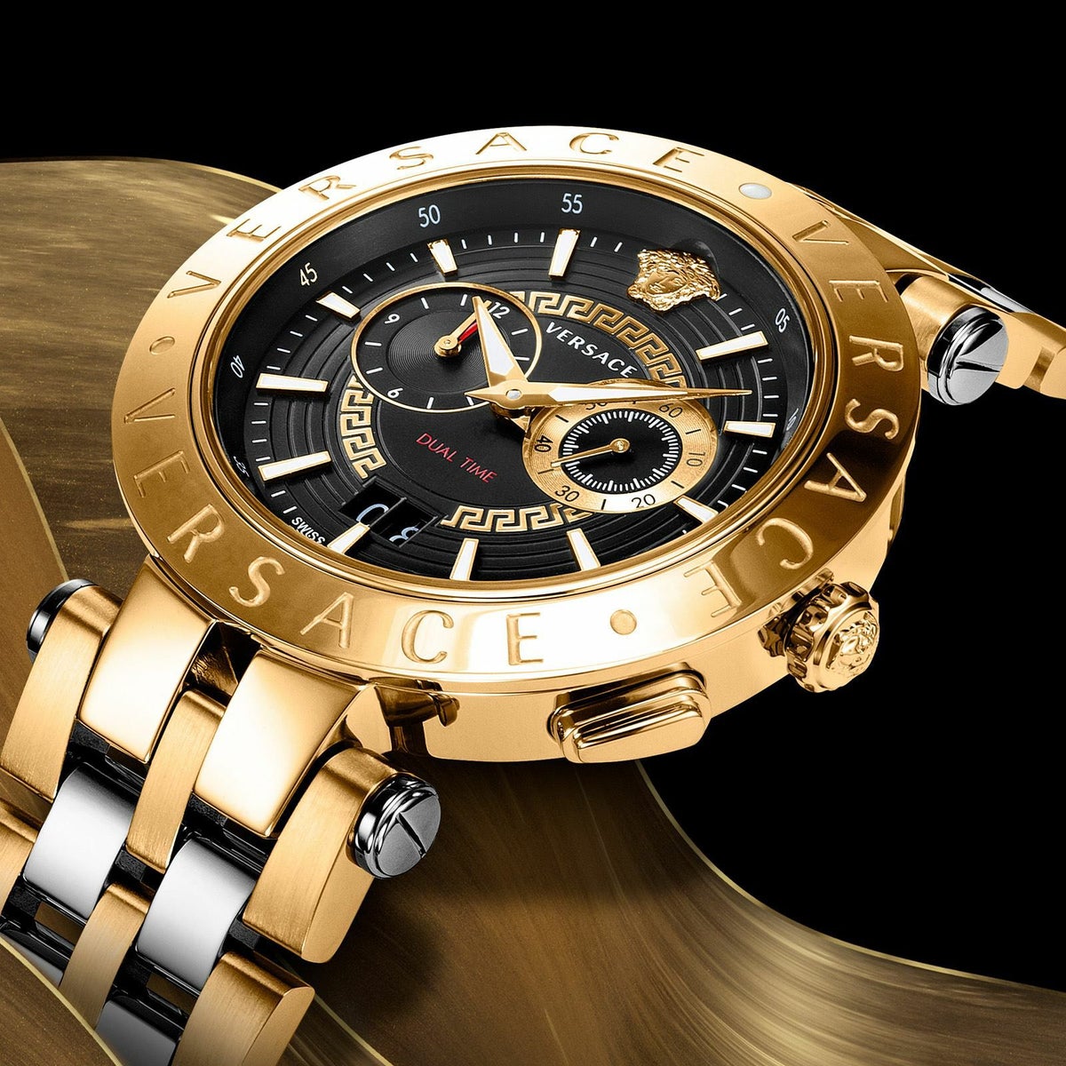 Versace  V-RACE DUALTIME ヴェルサーチェ ブイ レース デュアルタイム  / VEBV00519