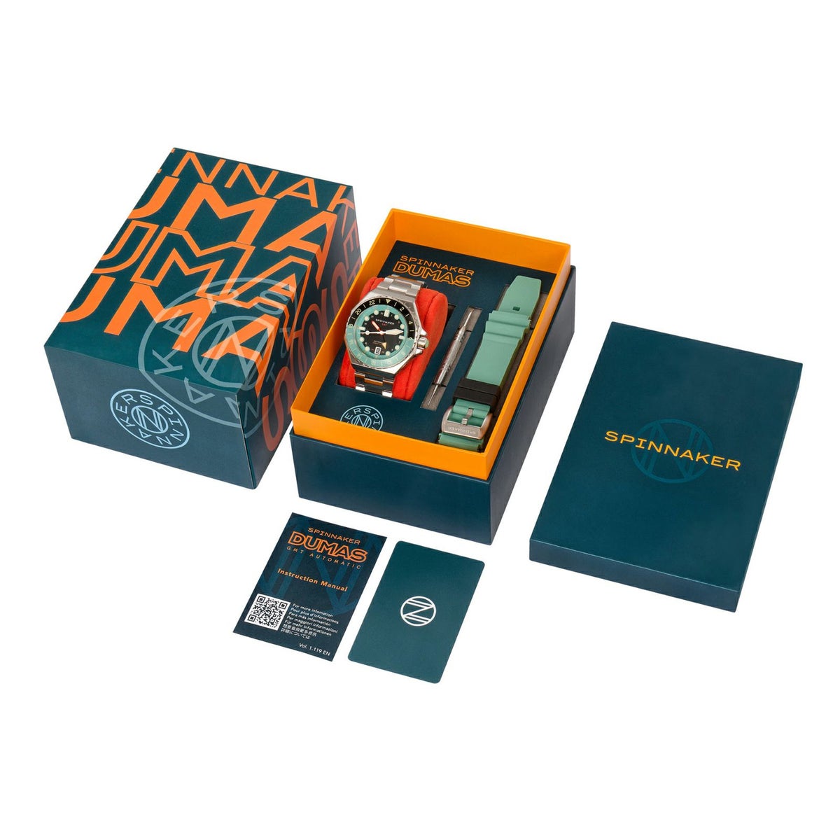 SPINNAKER  DUMAS GMT AUTOMATIC スピニカー デュマGMTオートマティック  / SP-5119-33
