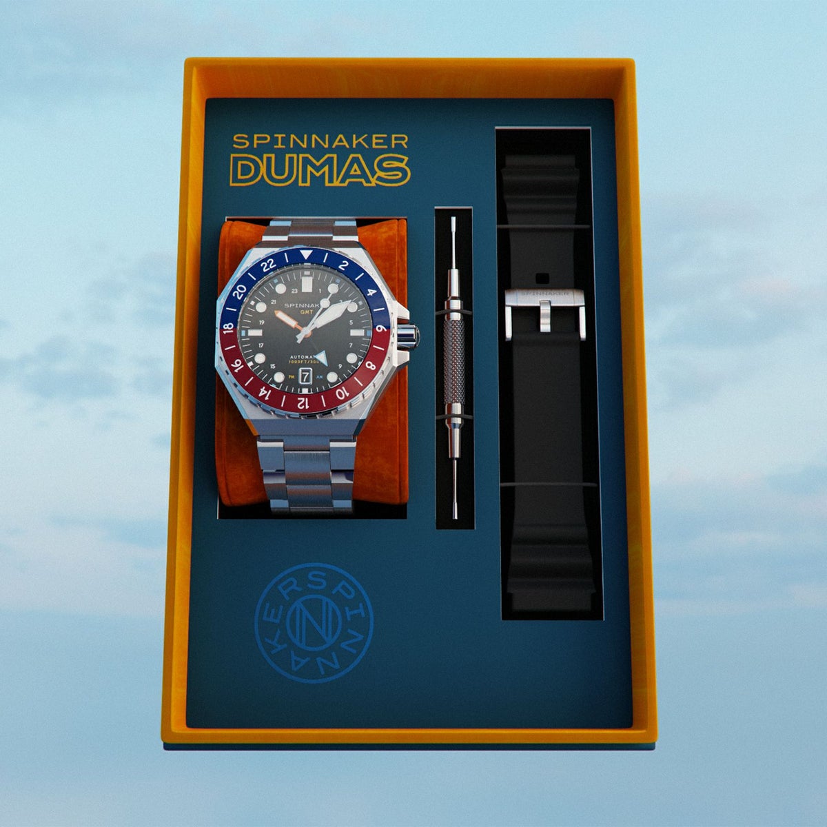 SPINNAKER  DUMAS GMT AUTOMATIC スピニカー デュマGMTオートマティック  / SP-5119-44