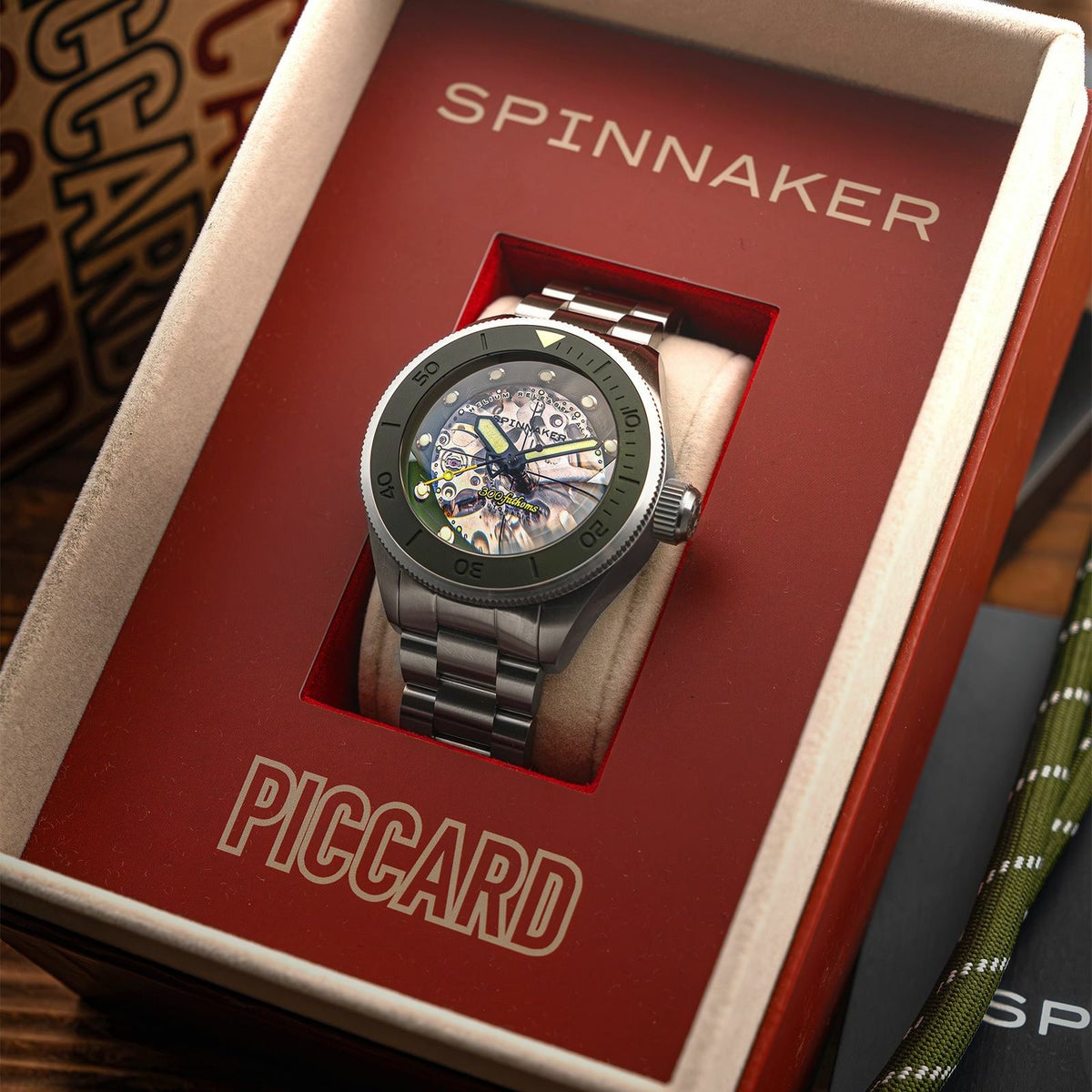 SPINNAKER  PICCARD SKELETON AUTOMATIC スピニカー ピカールスケルトンオートマティック  / SP-5135-22