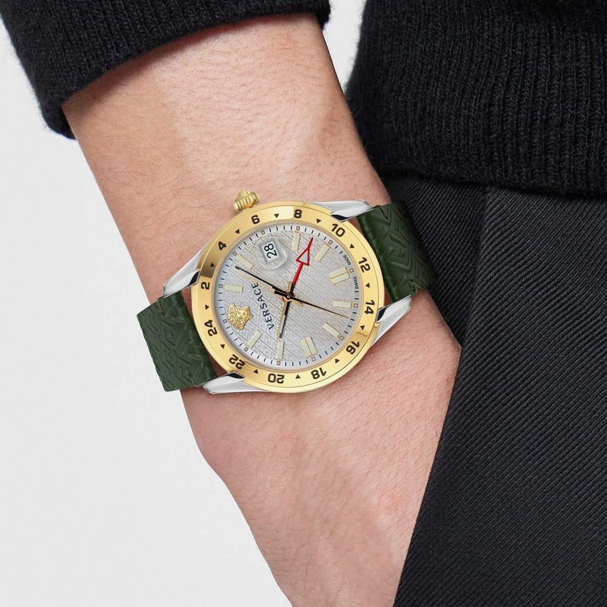 Versace  GRECA TIME GMT ヴェルサーチェ グレカタイムGMT  / VE7C00223