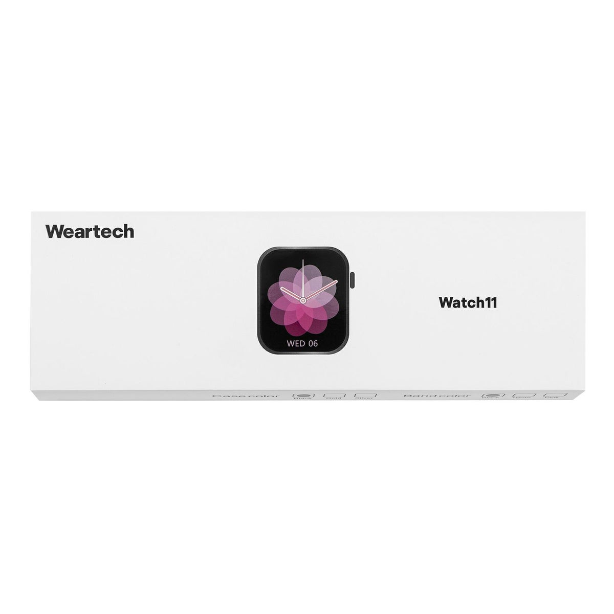 Weartech  Watch11 ウェアテック ウォッチ11 スマートウォッチ / W11-BKBK