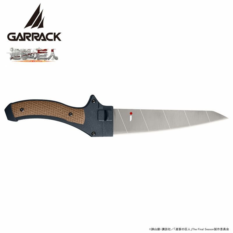 GARRACK 進撃の巨人 ギャラック 進撃の巨人×関市の包丁超硬質ブレード包丁  ペティナイフ /NIN-PK-SK-SV