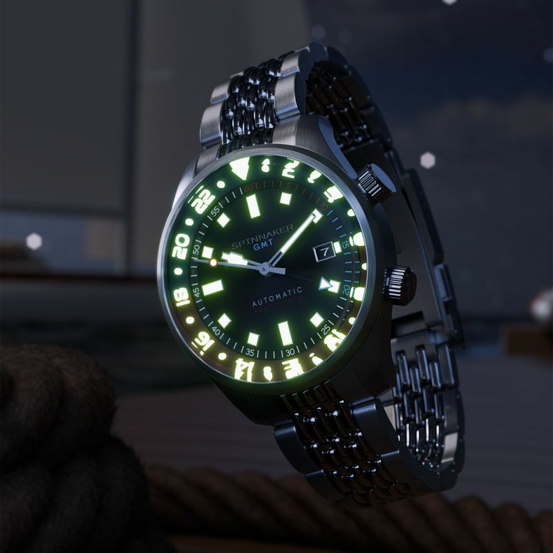 SPINNAKER  BRADNER GMT AUTOMATIC スピニカー ブラッドナー GMT オートマティック / SP-5121-55