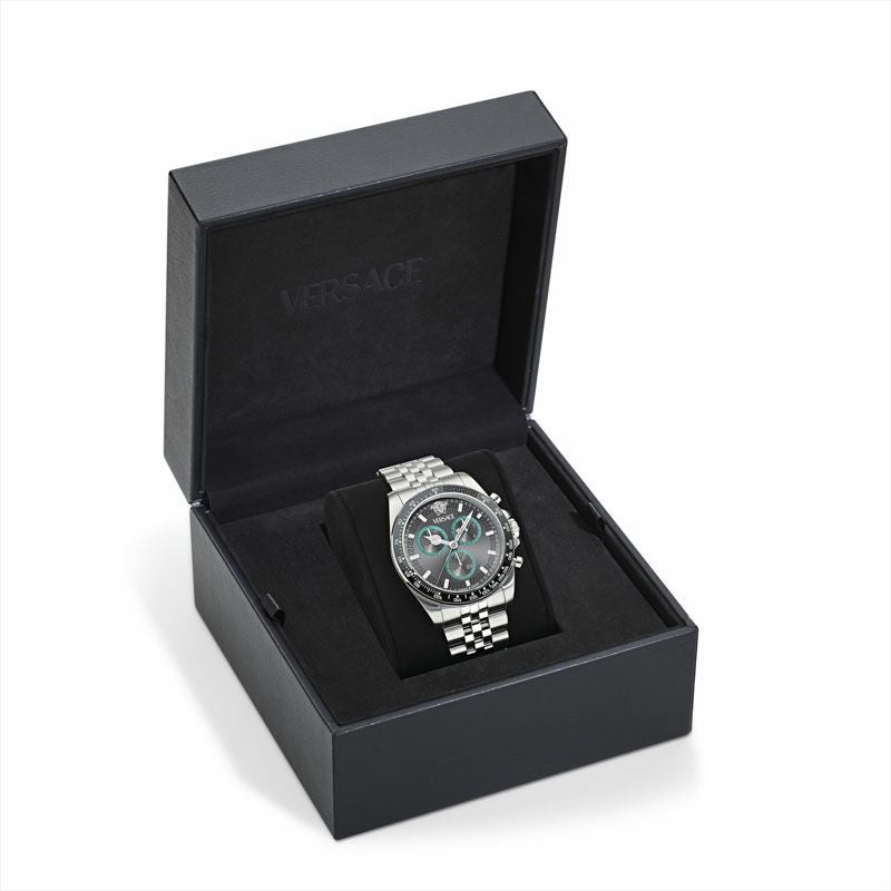 Versace  GRECA CHRONO WAVE ヴェルサーチェ グレカクロノウェーブ / VE0H00325