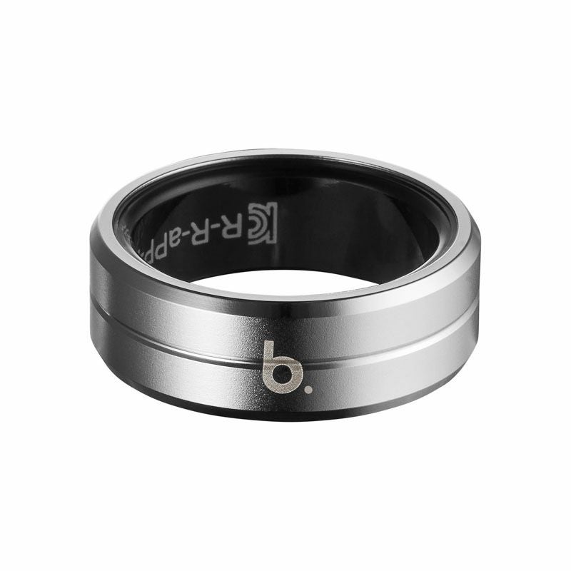 b.ring (サイズ11) ブリング スマートリング ステンレススチール シルバー / B113SSVRNG