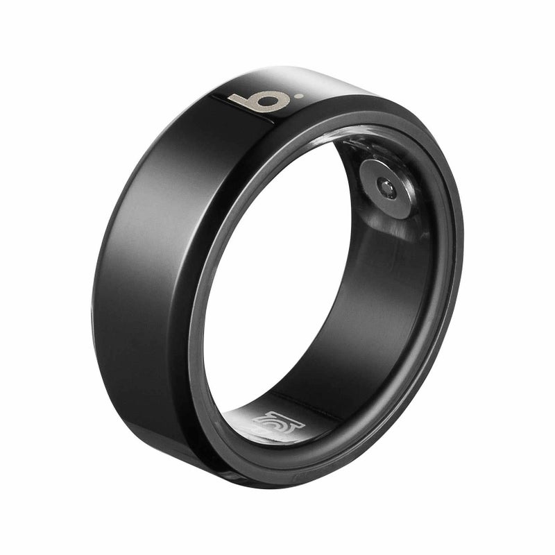 b.ring (サイズ7) ブリング スマートリング ステンレススチール ブラック / B073SBKRNG