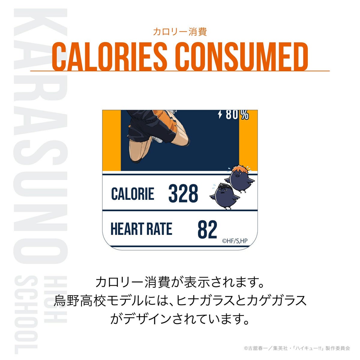 GARRACK ハイキュー!! ギャラック ハイキュー!! 烏野高校モデル / HUC-HK-BD10-K