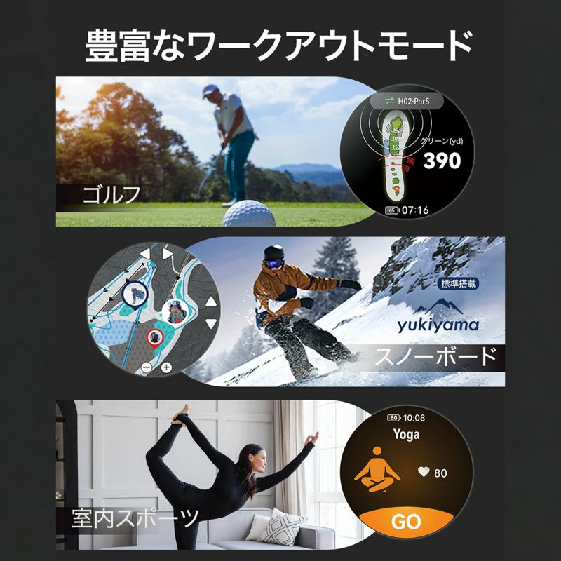 HUAWEI WATCH GT6 ファーウェイ ウォッチ GT6 / KSU-B19-PU