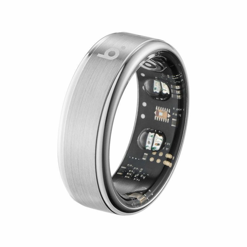 b.ring (サイズ9)ブリング スマートリング G2モデル ステンレススチール シルバー  / B095SSV2