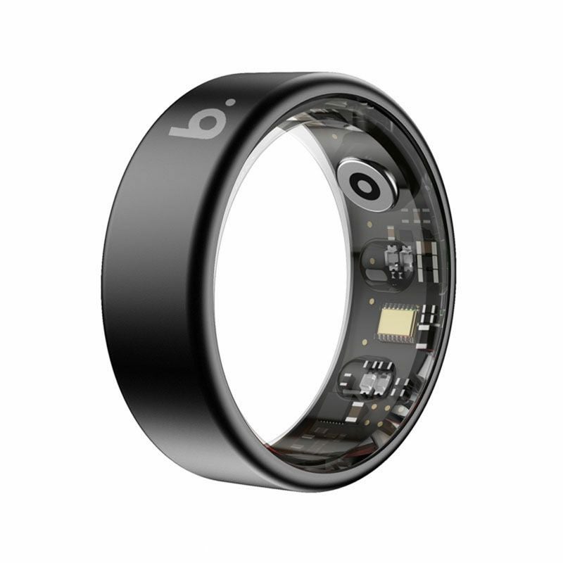 b.ring (サイズ7)ブリング スマートリング G2モデル チタン ブラック  / B075TNBK2