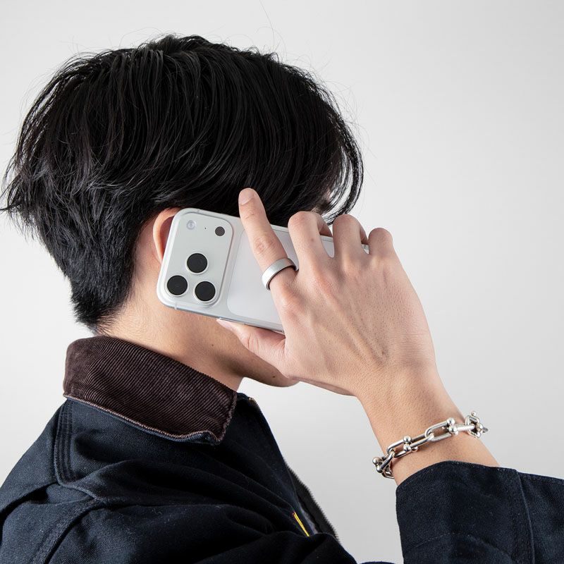 b.ring (サイズ12)ブリング スマートリング Proモデル チタン シルバー  / BP125TNSV1