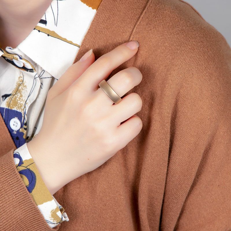 b.ring (サイズ7)ブリング スマートリング Proモデル チタン ローズゴールド  / BP075TNRG1