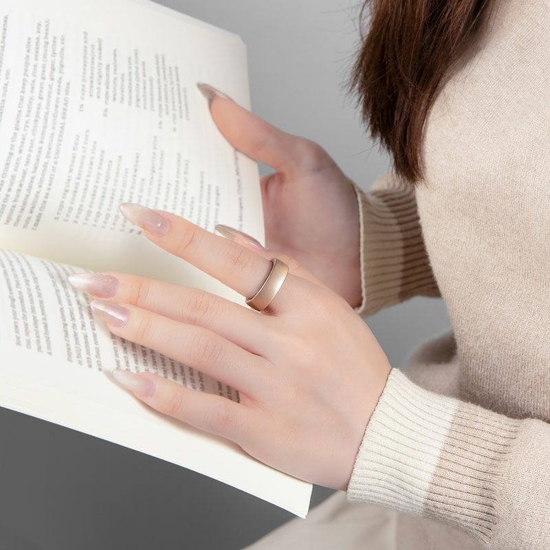 b.ring (サイズ9)ブリング スマートリング Proモデル チタン ローズゴールド  / BP095TNRG1