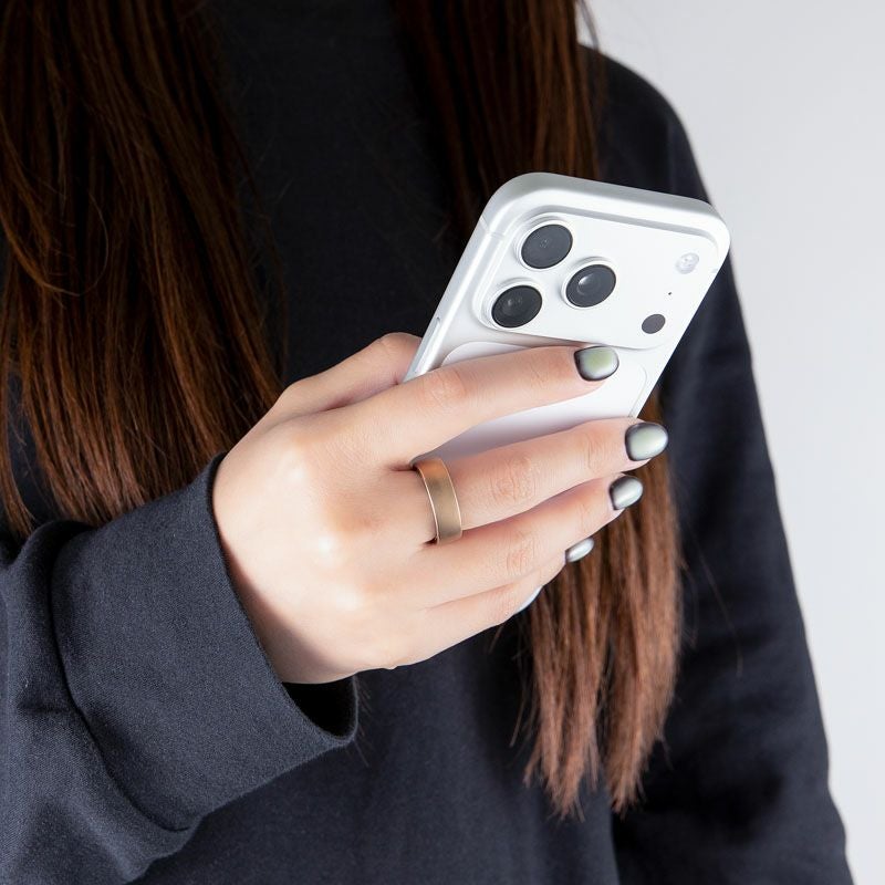 b.ring (サイズ9)ブリング スマートリング Proモデル チタン ローズゴールド  / BP095TNRG1