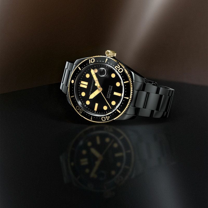 SPINNAKER CROFT-MID BLACK＆GOLD COLLECTION スピニカー クロフトミドル ブラック&ゴールド コレクション / SP-5100-33