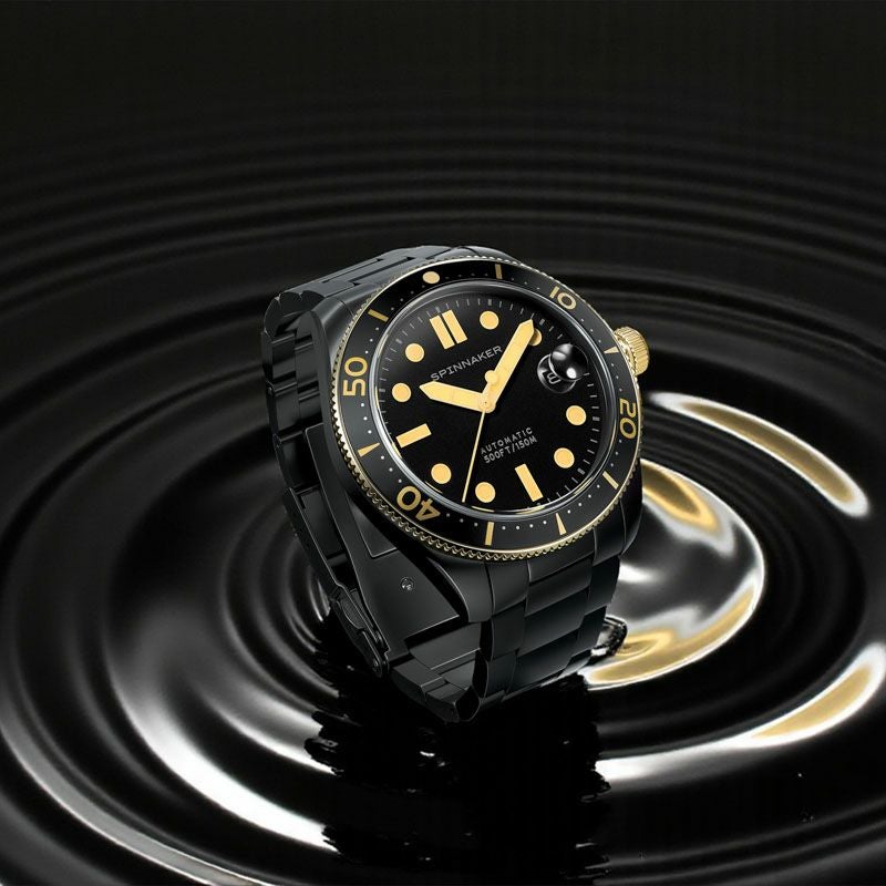 SPINNAKER CROFT-MID BLACK＆GOLD COLLECTION スピニカー クロフトミドル ブラック&ゴールド コレクション / SP-5100-33